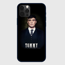 Чехол для iPhone 12 Pro Peaky Tommy, цвет: 3D-черный