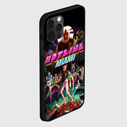 Чехол для iPhone 12 Pro Hotline Miami, цвет: 3D-черный — фото 2