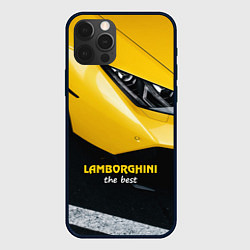 Чехол для iPhone 12 Pro Lamborghini the best, цвет: 3D-черный