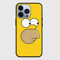 Чехол iPhone 13 Pro Лицо Гомера