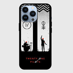 Чехол для iPhone 13 Pro Twenty One Pilots: Lines, цвет: 3D-черный