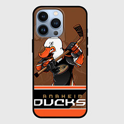Чехол для iPhone 13 Pro Anaheim Ducks, цвет: 3D-черный