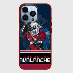 Чехол для iPhone 13 Pro Colorado Avalanche, цвет: 3D-красный