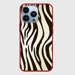 Чехол iPhone 13 Pro Шкура зебры