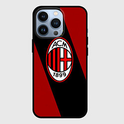 Чехол для iPhone 13 Pro Milan FC: Red Collection, цвет: 3D-черный