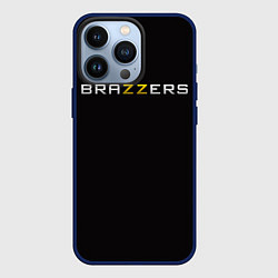 Чехол для iPhone 13 Pro Brazzers, цвет: 3D-тёмно-синий