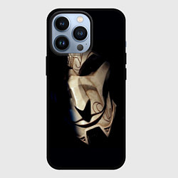 Чехол для iPhone 13 Pro Маска, цвет: 3D-черный