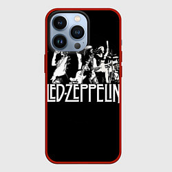 Чехол для iPhone 13 Pro Led Zeppelin: Mono, цвет: 3D-красный