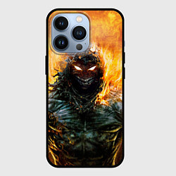 Чехол iPhone 13 Pro Disturbed: Monster Flame