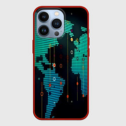 Чехол iPhone 13 Pro Digital world