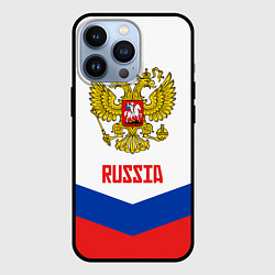 Чехол для iPhone 13 Pro Russia Hockey Team, цвет: 3D-черный