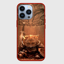 Чехол для iPhone 13 Pro Довакин, цвет: 3D-красный
