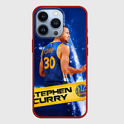 Чехол для iPhone 13 Pro Golden State Warriors 8, цвет: 3D-красный