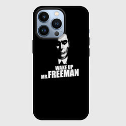 Чехол для iPhone 13 Pro Wake up Mr. Freeman, цвет: 3D-черный