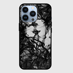 Чехол для iPhone 13 Pro Smoke, цвет: 3D-черный