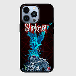 Чехол для iPhone 13 Pro Орел группа Slipknot, цвет: 3D-черный