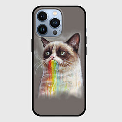 Чехол iPhone 13 Pro Grumpy Cat