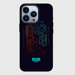 Чехол iPhone 13 Pro Blade Runner Guns