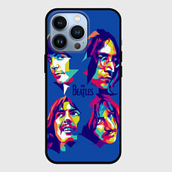 Чехол iPhone 13 Pro The Beatles: Faces
