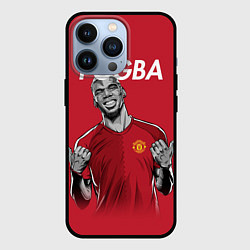 Чехол для iPhone 13 Pro FC MU: Pogba, цвет: 3D-черный