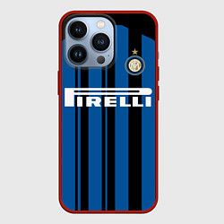 Чехол для iPhone 13 Pro Inter FC: Home 17/18, цвет: 3D-красный