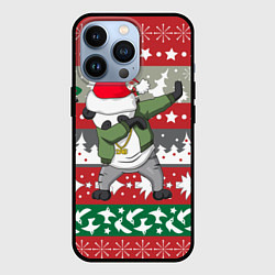 Чехол для iPhone 13 Pro Panda Dab: Xmas, цвет: 3D-черный