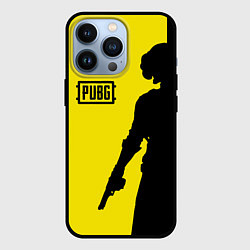 Чехол iPhone 13 Pro PUBG: Yellow Shadow