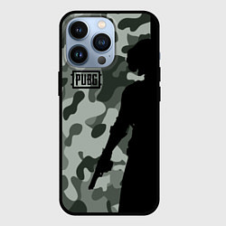 Чехол iPhone 13 Pro PUBG: Camo Shadow