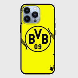Чехол iPhone 13 Pro FC Borussia Dortmund: Yellow & Black