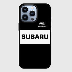 Чехол iPhone 13 Pro Subaru: Black Sport