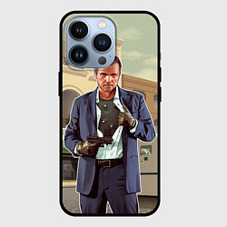 Чехол для iPhone 13 Pro GTA V: Michael, цвет: 3D-черный