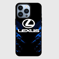 Чехол iPhone 13 Pro Lexus: Blue Anger