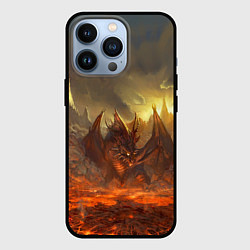 Чехол iPhone 13 Pro Linage II: Fire Dragon