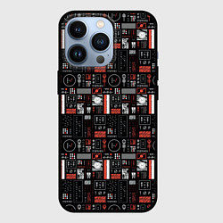 Чехол для iPhone 13 Pro Twenty One Pilots: Pattern, цвет: 3D-черный