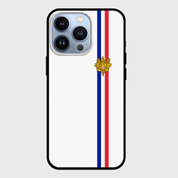 Чехол iPhone 13 Pro Франция: лента с гербом