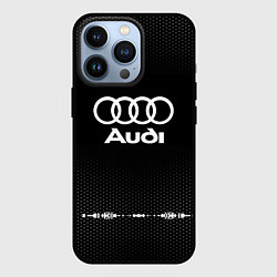Чехол iPhone 13 Pro Audi: Black Abstract