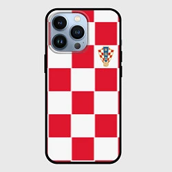 Чехол iPhone 13 Pro Сборная Хорватии: Домашняя ЧМ-2018