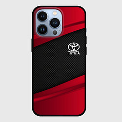 Чехол для iPhone 13 Pro Toyota: Red Sport, цвет: 3D-черный