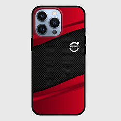 Чехол для iPhone 13 Pro Volvo: Red Sport, цвет: 3D-черный