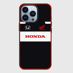 Чехол для iPhone 13 Pro Honda Sport, цвет: 3D-красный