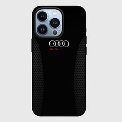 Чехол iPhone 13 Pro Audi Carbon