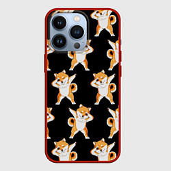 Чехол iPhone 13 Pro Foxes Dab