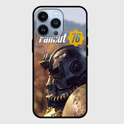 Чехол для iPhone 13 Pro Fallout 76, цвет: 3D-черный