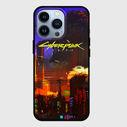 Чехол iPhone 13 Pro Cyberpunk 2077: Night City