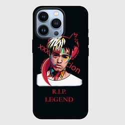 Чехол для iPhone 13 Pro XXXTentacion: RIP Legend, цвет: 3D-черный