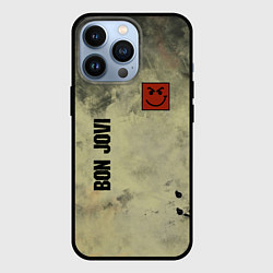 Чехол для iPhone 13 Pro Bon Jovi, цвет: 3D-черный