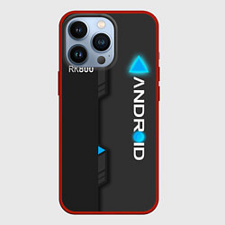 Чехол для iPhone 13 Pro RK800 Android, цвет: 3D-красный