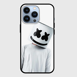 Чехол для iPhone 13 Pro Marshmallow: White Only, цвет: 3D-черный