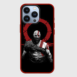 Чехол для iPhone 13 Pro God of War IV, цвет: 3D-красный