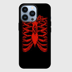 Чехол iPhone 13 Pro Slipknot Skeleton